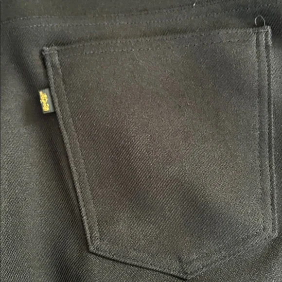 Vintage Levi's Sta-Prest Dacron Polyester Black Pants Men’s Size 38 x 29 - Picture 7 of 7